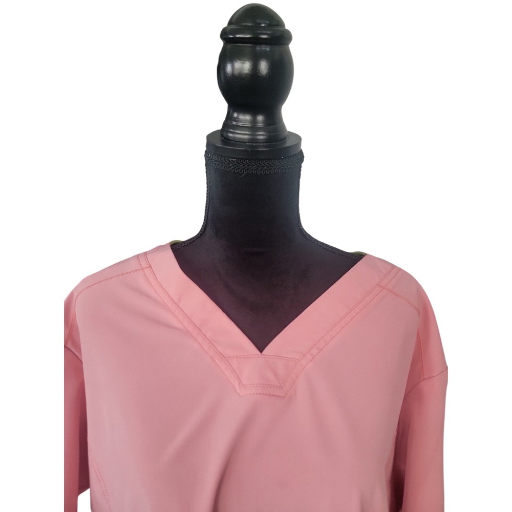 Scrubstar Premium Ethical Fabric V-Neck Scrub Top Pink 3XL‎